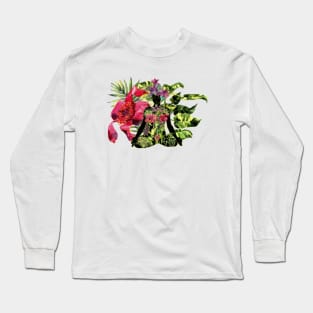 Yoga Flowers #7 Long Sleeve T-Shirt